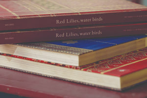 Red Lilies, Water Birds — The Saree in Nine Stories